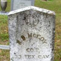 R. B.  MCCOY (VETERAN CSA)