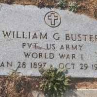 William George BUSTER (VETERAN WWI)