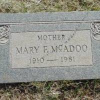 Mary F MCADOO