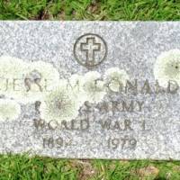 Jesse MCDONALD (VETERAN WW I)