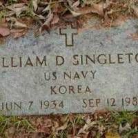 William D SINGLETON (VETERAN KOR)