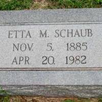 Etta M. SCHAUB