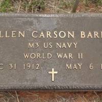 Cullen Carson BARROW (VETERAN WWII)